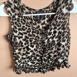 Cheetah Print Top